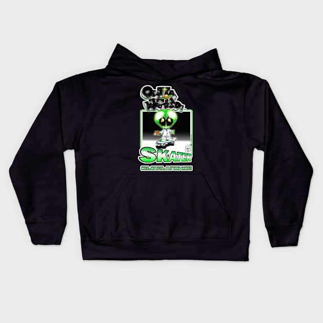 OUTTA THIS WORLD!!! 7 Kids Hoodie by DHARRIS68